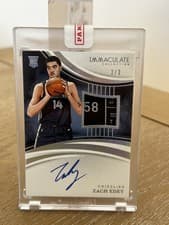 Zach Edey 2024 Panini Immaculate card