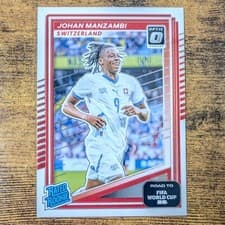 2026 2025 Panini Donruss Road to FIFA Johan Manzambi #250