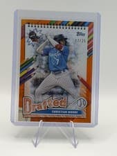 2025 Topps Pro Debut Drafted Christian Moore #DF-14 card