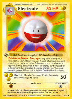 1999 Base Electrode #21