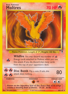 2002 Legendary Collection Moltres #30