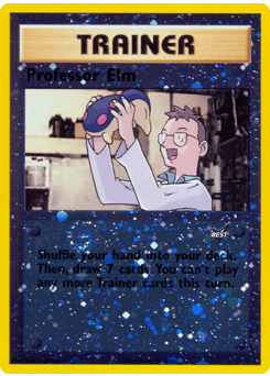 Professor Elm Best of Game card
