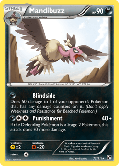 Mandibuzz Black & White card