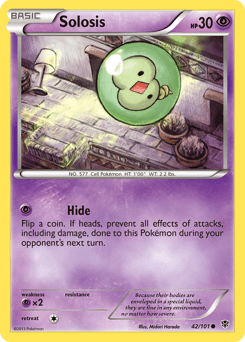 Solosis Plasma Blast card