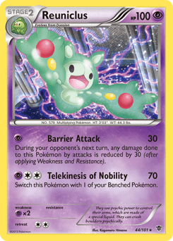 Reuniclus Plasma Blast card