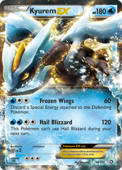 Kyurem-EX Legendary Treasures card