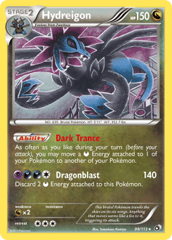 Hydreigon Legendary Treasures card