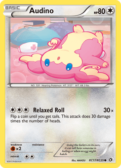 Audino Legendary Treasures card