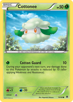 Cottonee Emerging Powers card