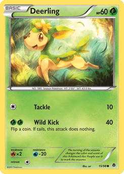 Deerling Emerging Powers card
