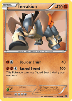 Terrakion Emerging Powers card