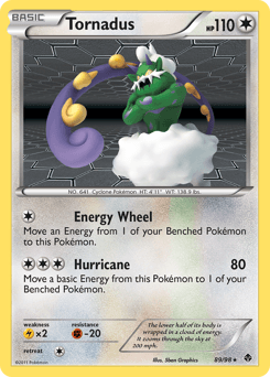 Tornadus Emerging Powers card