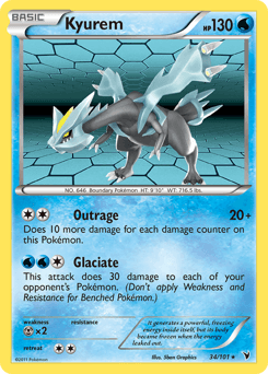 Kyurem Noble Victories card