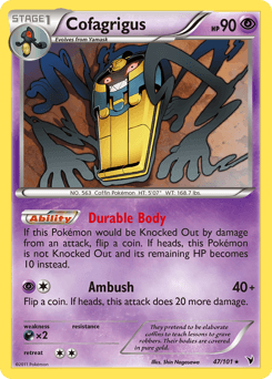 Cofagrigus Noble Victories card