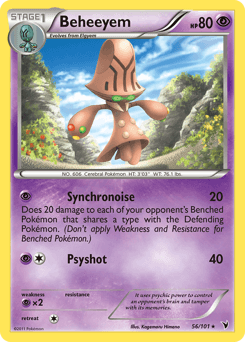 Beheeyem Noble Victories card