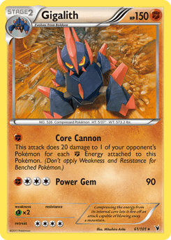 Gigalith Noble Victories card