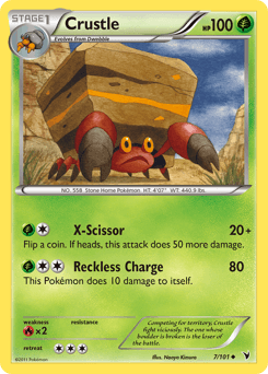 Crustle Noble Victories card