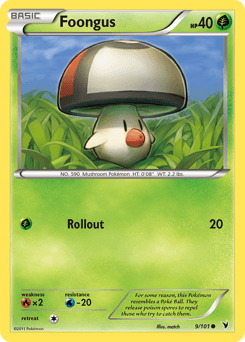Foongus Noble Victories card