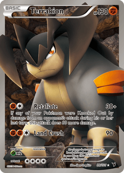 Terrakion Noble Victories card