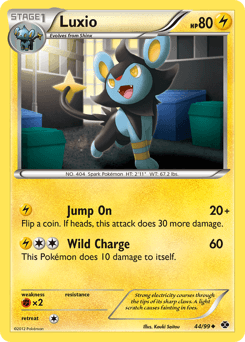 Luxio Next Destinies card