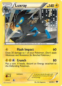 Luxray Next Destinies card
