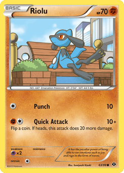 2012 Next Destinies Riolu #63