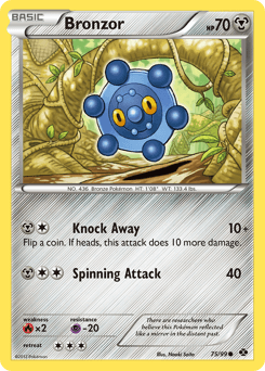 Bronzor Next Destinies card