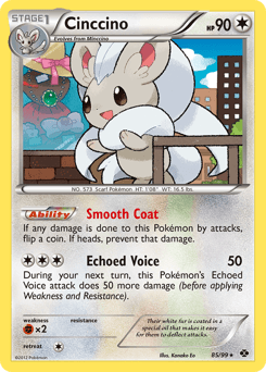 Cinccino Next Destinies card
