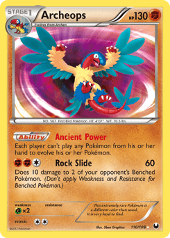 2012 Dark Explorers Archeops #110
