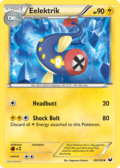 Eelektrik Dark Explorers card