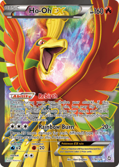 Ho-Oh-EX Dragons Exalted card