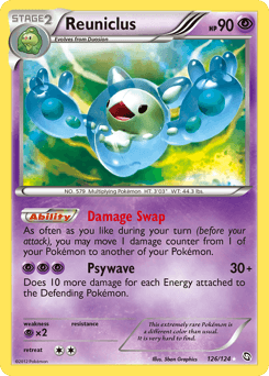 Reuniclus Dragons Exalted card