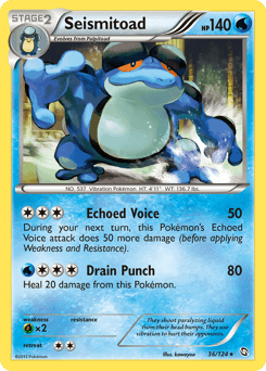 Seismitoad Dragons Exalted card