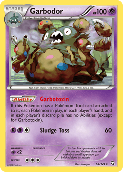 Garbodor Dragons Exalted card