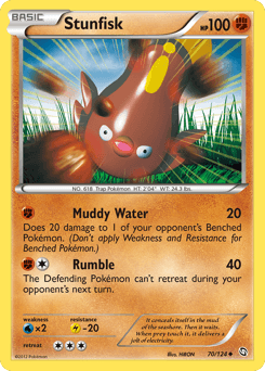 Stunfisk Dragons Exalted card