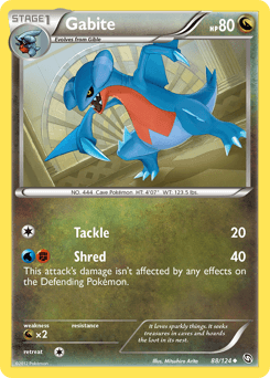 2012 Dragons Exalted Gabite #88