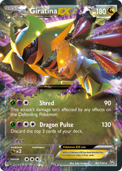 Giratina-EX Dragons Exalted card