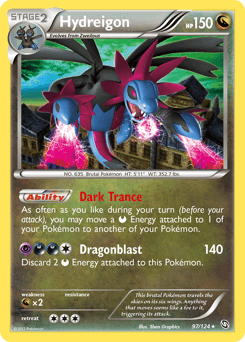 2012 Dragons Exalted Hydreigon #97