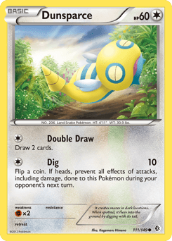 2012 Boundaries Crossed Dunsparce #111