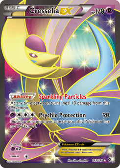 2012 Boundaries Crossed Cresselia-EX #143