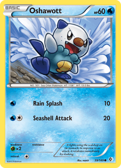 2012 Boundaries Crossed Oshawott #39