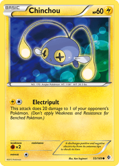 2012 Boundaries Crossed Chinchou #55