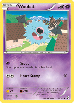 Woobat Boundaries Crossed card