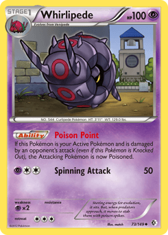 Whirlipede Boundaries Crossed card