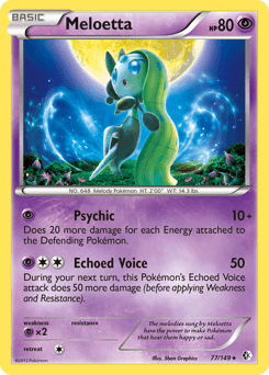Meloetta Boundaries Crossed card