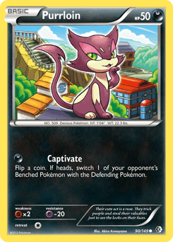Purrloin Boundaries Crossed card
