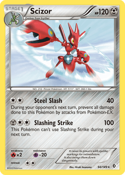 2012 Boundaries Crossed Scizor #94