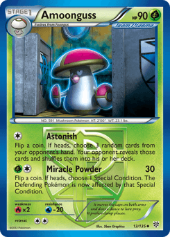Amoonguss Plasma Storm card