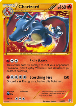 Charizard Plasma Storm card