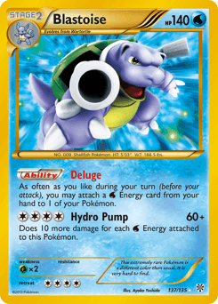 Blastoise Plasma Storm card